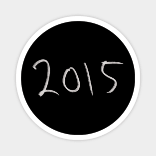 Hand Drawn 2015 Magnet